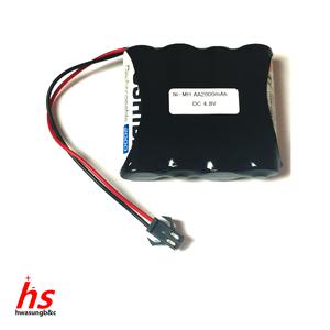 도시바 4.8V AA 2000mAh SM RC카 배터리 티블루 몬스터X Ni-MH RC 워탱크 락크롤러 18428 탑크롤러 건전지