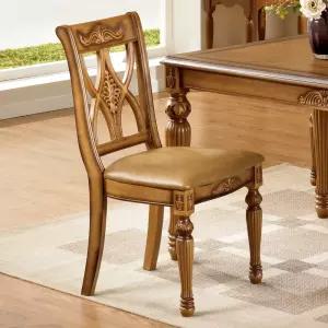 SL겔러리 오르제 엔틱식탁의자 고급PU 원목의자 식당 주방