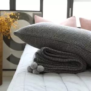 [텐바이텐]모달와플 차콜 홑겹이불
