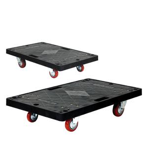 손잡이 없는 달리 대형 블랙 적색