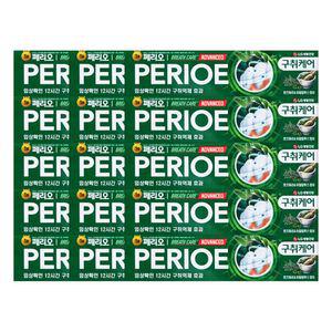 엘지 페리오 브레쓰 구취 케어 알파 치약 150g 15개