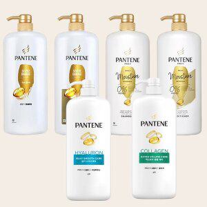 팬틴 대용량 극손상 데일리 모이스처 샴푸 컨디셔너 엑스트라볼륨 실키스무드 1200ml 택1