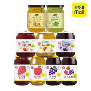 [본사직영][2+2] 오뚜기 BEST 쨈류 골라담기 모음전/ 제주담음 한라봉 청귤 마말레이드/딸기잼/저당쨈 라이트앤조이 딸기 사과 자두쨈