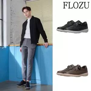 플로쥬 남성 소가죽 다이얼 스니커즈