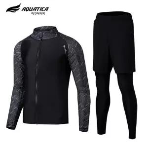 [아쿠아티카] 남성 래쉬가드 AQAMAQ PL 집업+레깅스반바지_P066220163