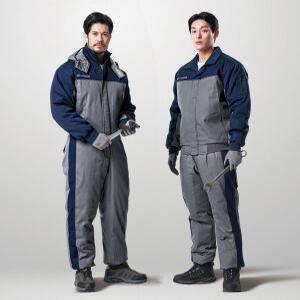 TB-765 TB-766 현대 스즈끼 일체형 상의 하의 분리형 정비복 작업복