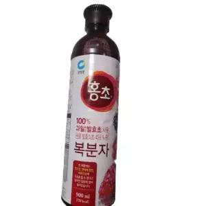 청정원 홍초 복분자 900ml