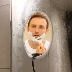 [텐바이텐]김서림방지 욕실 화장실 붙이는 원형 거울