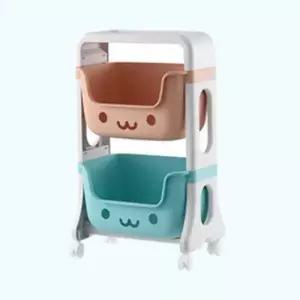 [텐바이텐]아기 장난감 기저귀 정리 보관 수납함 2단 선반형