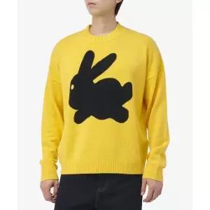 [JW앤더슨]J.W.ANDERSON 버니 프린트 울 블렌드 니트 - 옐로우 KW0943YN0264200 115182008
