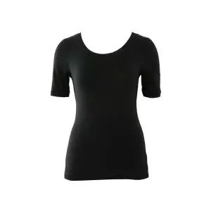 [롯데백화점]와코루 2color (85-100) 얇고 따뜻한 콜라겐극세사 여성 기능성반팔내의런닝WLG2451A