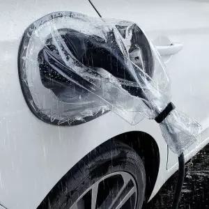 전기차 커버 충전 방수 충전구 플러그 덮개 보호 전기차충전방수커버 전기차레인커버