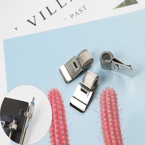 (무료배송) 책 노트 다이어리 펜 보관 꽂이 소형 실버 1P