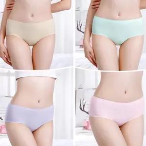 [퀸메리즈]노라인 심리스 누디 여성햄팬티 1매입 ES230122 W02