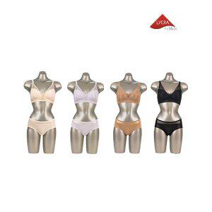 라이크라 핏미인 노와이어 심리스 홈쇼핑 여성속옷 B세트 8종 4+4