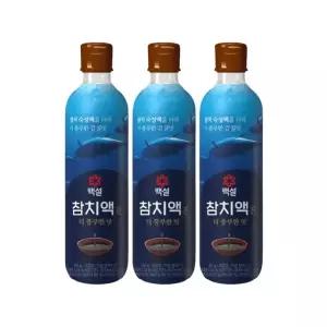 [CJ]백설 참치액 진더풍부한맛 900g x3개
