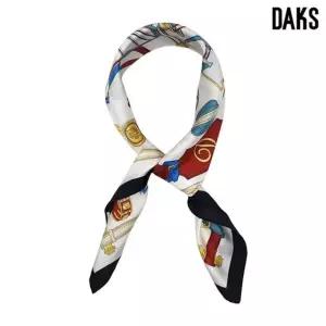 [갤러리아] [닥스] 실크 미니 스카프 (D) SKI005I (포장,쇼핑백 포함)