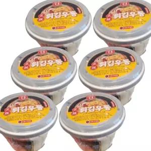 한일 정통 튀김우동 224g x 6개 고소한튀김과 감칠맛국물