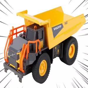 볼보 덤프트럭 직업이해 역할놀이 미니카세트 불도저장난감 자동차장난감