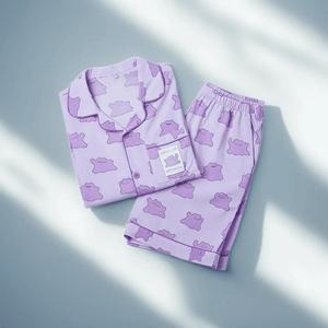 커플파자마 포켓몬스터 스파오반팔잠옷(LIGHT PURPLE)