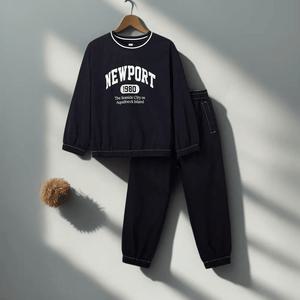 스파오 키즈 활동복 그래픽 상하세트 (나일론)