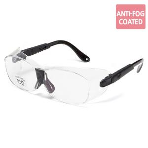 OHOI 안전 고글 보안경 A7 눈보호안경 김서림방지 안경위 작업 산업용 실험실 청소