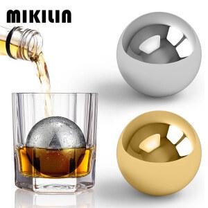 냉풍기 2Pcs 재사용 스테인레스 스틸 아이스 큐브 냉각 금속 얼음 위스키 쿨러 와인 맥주 도구 액세서리