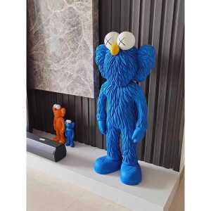 대형 카 우스 피규어 파랑 거실 매장 인테리어 장식품