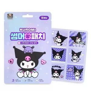 쿠로미 썸머향패치 시트로넬라 스티커 1개 날벌레 기피제
