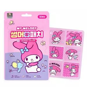 마이멜로디 썸머향패치 시트로넬라 스티커 1개 날벌레 기피제