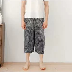 [레노마]엘리가모 남성 레이온스판 7부 파자마BK MF15H64037-1_HDD