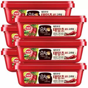 사조 해표 순창궁 태양초 골드 고추장 170g x 6개 / 장류