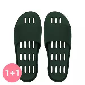 페이퍼플레인 논슬립 경량 발등낮은 실내화 베란다슬리퍼 욕실화 PP1570-1 2개세트