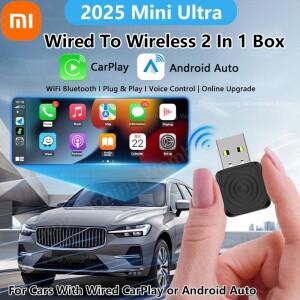 호환 5.0    어댑터  카플레이 안드로이드 오토 OEM 차량용 플러그 앤 플레이 WiFi 블루투스 자동 연결