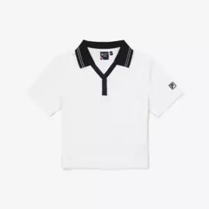 휠라 테니스 라이프 골지 카라티셔츠 FS2TSF2363F_OWH