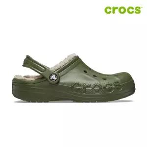 [크록스 정품] 바야 라인드 클로그 공용 털샌들 205969-3TC