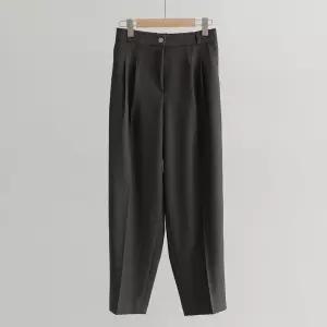 [25-36] 프라 배기 밴딩 슬랙스 팬츠