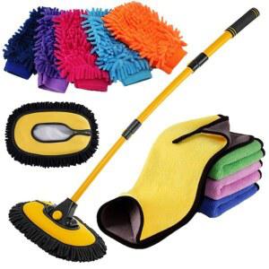 손잡이 자동차 청소 액세서리 세척 조정 도구 미트 조절 차량 세차용 Spa 도구와