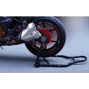 오토바이 앞바퀴 짐대 GYRO X 도킹 초크 그리폰400 실버