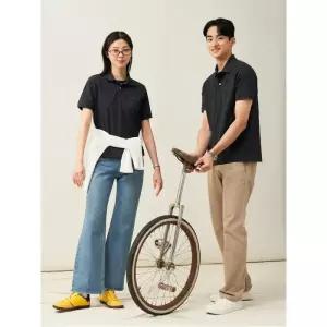 [빈폴] (BC5242E114) [빈폴멘] [Essential] 수피마 코튼 피케 티셔츠  애쉬 (BC5242E114)