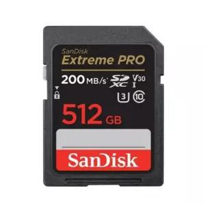 샌디스크 Exteme PRO 512GB SD카드 소니 캐논 카메라 네비 호환 외장메모리 XXD