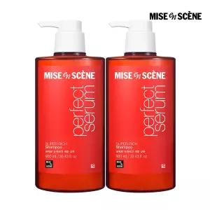 미쟝센 퍼펙트 슈퍼리치 세럼 샴푸 900ml X 2