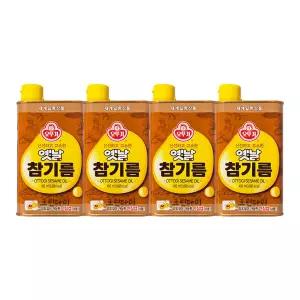오뚜기 옛날 참기름 450ml x4개