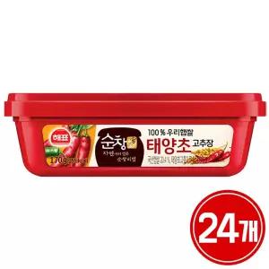 사조 해표 순창궁 우리햅쌀 태양초 고추장 170g x 24개 / 장류