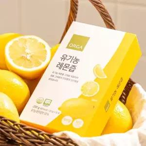 [롯데백화점]올가홀푸드 [ORGA] 유기농 레몬즙 (20gx10포)