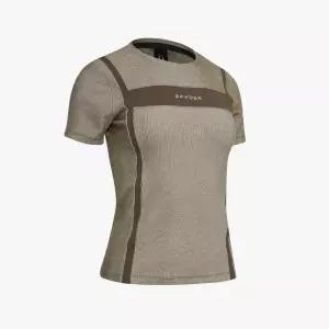 [롯데백화점]스파이더 여성 트레이닝 소프트 립 반팔 티셔츠 SPHFCNRS252WLBR