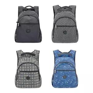 편안한 어깨 할머니 꽃무늬 백팩 가벼운 가방 50대 여성 여자