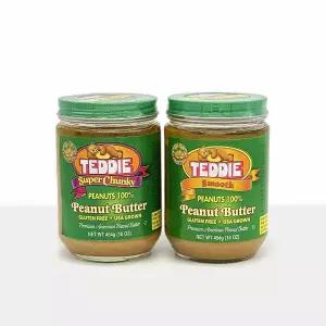 테디 100% 땅콩버터 2병