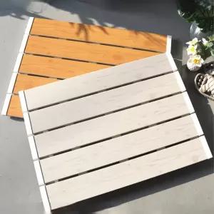 현관 욕실 베란다 중형 나무무늬 플라스틱 바닥 발판 세탁실 발매트 다용도실