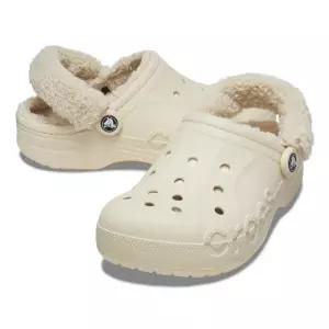 [크록스](하남점)[남여공용] 바야 라인드 퍼즈 스트랩 클로그 206633-11S 크록스 샌들 슬리퍼 부츠 털크...